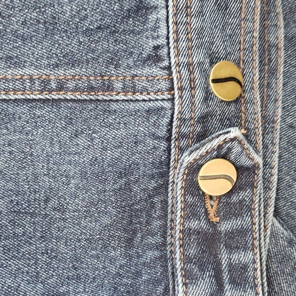 Jones New York Signature Dark Denim Jacket, Medium - Picture 4 of 7